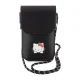 Сумка для телефона Hello Kitty Leather Daydreaming Cord, черная