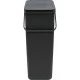 Atkritumu tvertne Brabantia Sort & Go 40L, Dark Grey