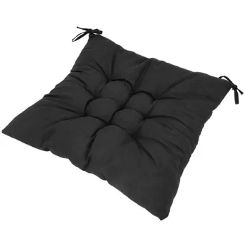 Krēsla spilvens melns 40x40 | Chair cushion black