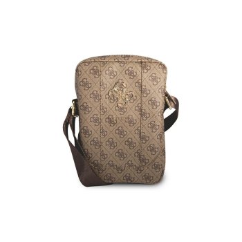 Сумка Guess 10" GUTB10G4GFBR для планшета, коричневая Big Metal Logo