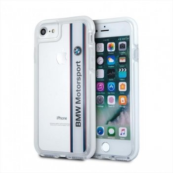 Apple iPhone 8 / 7 / SE (2020) (2022) 4.7" BMW SHOCKPROOF Case Cover (BMHCP7SPVWH), Transparent | Чехол Кейс...