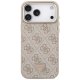 Guess 4G Triangle Logo MagSafe Phone Case Cover iPhone 17 Pro Max - Rose Gold