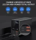 Внешний аккумулятор Choetech B635BK USB-A / USB-C 22.5Вт 27000мАч - черный