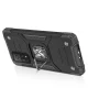 Гибридный чехол Wozinsky Ring Armor для Samsung Galaxy A03s с кольцом, черный