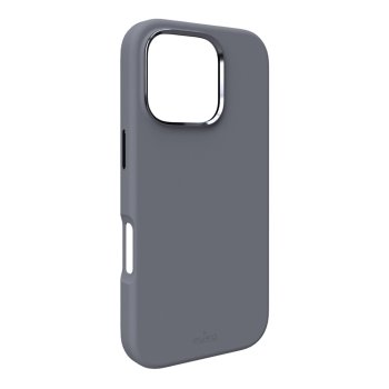 Puro Icon Mag Pro MagSafe silikona maciņš iPhone 16 Max - tumši pelēks | Silicone Phone Case Cover Dark Gray