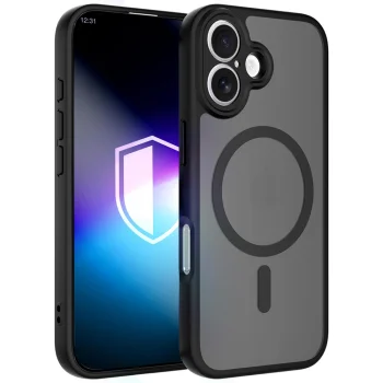 3mk Misty MagCase vāciņš Apple iPhone 17, melns