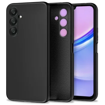 Samsung Galaxy A15 ( SM-A156, SM-A155 ) Tech-Protect Icon Case Cover, Black | Чехол Обложка Бампер...