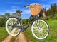 Liels austs grozs velosipēdam uz priekšējās stūres | Large Woven Basket for Bicycles for Front Handlebar