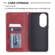 Huawei P50 Geometric Pattern Leather Stand Case Cover - Red | Чехол Кошелёк Книжка для...