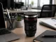 Termokrūze fotokameras objektīva formā, 400 ml, melna