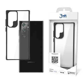 Чехол 3mk SatinArmor+ для Samsung Galaxy S22 Ultra (S908), прозрачный