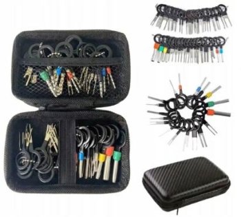 Kontaktu izvilcēju komplekts, spaiļu noņemšanas instrumenti