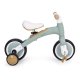 ECOTOYS 3-in-1 Kids Balance Bike with Pedals & Training Wheels, Green
