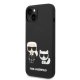 Чехол Karl Lagerfeld KLHMP14MSSKCK Liquid Silicone для iPhone 14 Plus, Черный