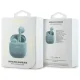 Bluetooth наушники Guess Printed Classic Logo TWS, бирюзовые