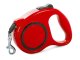 Retractable Dog Leash with Lock 5m Tape for Dogs up to 15kg, Red