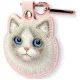 Nimmy New Big Eyed Pet 2.0 Cat izsekošanas ierīces maciņš, rozā
