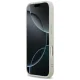 Чехол DKNY в клетку с печатными полосами для iPhone 17 Pro - бежевый
