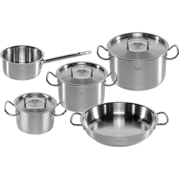 Fissler Original Profi Collection 5-Piece Cookware Set, Silver