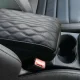 Подушка на подлокотник автомобиля универсальная стеганая,...