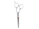 Straight hairdressing scissors, sharp stainless steel, ergonomic