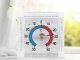 Ārējais loga termometrs pašlīmējošs logs | Self-adhesive window external round thermometer