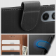 Samsung Galaxy A16 4G / 5G ( SM-A166 / SM-A165 ) Tech-Protect Wallet Book Case Cover, Black