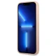 Guess Saffiano Triangle Logo Cardslot vāciņš iPhone 13 Pro, rozā
