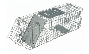 Живоловка для куниц и крыс XL металлическая клетка-ловушка для...