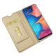 Samsung Galaxy A20e (SM-A202F) Magnetic Leather Case Cover Card Holder, Gold | Чехол Книжка для...