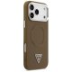 Guess Triangle Logo MagSafe Phone Case Cover iPhone 17 Pro Max - brown
