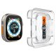 Apple Watch Ultra (49 mm) Spigen \"EZ FIT\" Tempered Glass Screen Protector 2 pcs. | Pulksteņa Ekrāna Aizsargstikls...