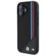 BMW M Meshed Tricolor Stripes MagSafe vāciņš iPhone 16 - Melns