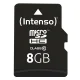 Atmiņas karte Intenso microSDHC 8GB Class 10 ar SD adapteri 3413460