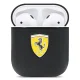 Ferrari On Track Leather AirPods vāciņš, melns