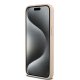 Dkny iPhone 15 Pro Max vāciņš Leather Mono Stripe & Metal Logo, rozā