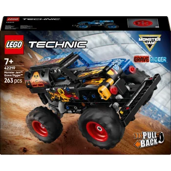 LEGO Technic 42219 Monster Jam Grave Digger Fire and Ice