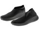 Waterproof Rubber Rain Shoes Boots Covers, L Size 39-44, Black