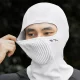 Rockbros LF25699 flīsa velobraukšanas balaklava, balta