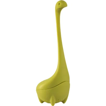 Silikona tējas sietiņš OTOTO Baby Nessie, zaļš