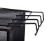 Self-adhesive Kitchen and Bathroom Shelf + 4 Hooks, Different colours