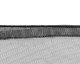 Repest Mosquito Net for Garden Umbrella 3.5m, Black