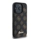 Чехол Guess Peony Script MagSafe для iPhone 16 Pro Max - черный