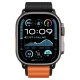 Ремешок Spigen WBF1 для Apple Watch 44 / 45 / 46 / 49 мм, черный с оранжевым