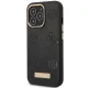 Apple iPhone 14 Pro 6.1\'\' Guess Peony Logo Plate MagSafe Case Cover (Guhmp14lsapstk), Black | Чехол Кейс...