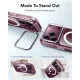 ESR Classic Hybrid Kickstand MagSafe vāciņš priekš iPhone 18 Pro / 17 Pro, Clear