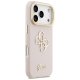 Guess Grained Big 4G & Stand Camera maciņš priekš iPhone 17 Pro – rozā | Camera Cover