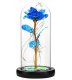 Everlasting Rose with LED, Blue