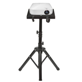 Maclean MC-920 pārnēsājams projektora statīvs, regulējams augstums, 1.2m, melns