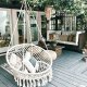 Swing hammock seat nest modern